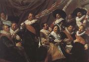Frans Hals, The Banquet of the St.George Militia Company of Haarlem  (mk45)